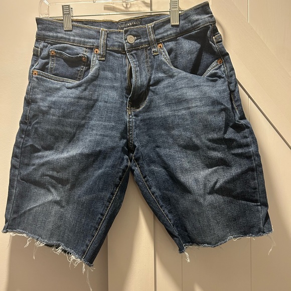 Women’s Lucky Brand 221 Straight Jean Shorts Size 30/32 - Picture 1 of 3